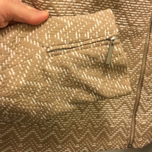 Moto Jacket with offset zipper - Picture 3 of 5